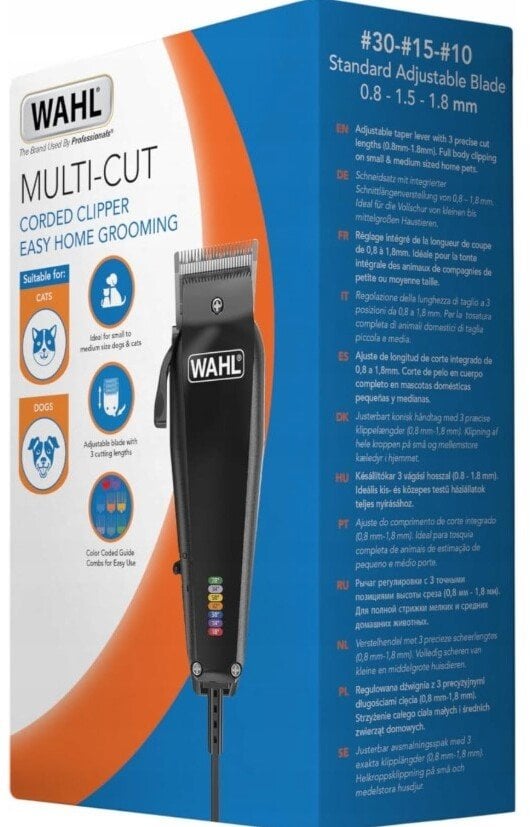 Trymer Wahl czarny - trymer do pielęgnacji zwierząt 3027683 (0043917034805)