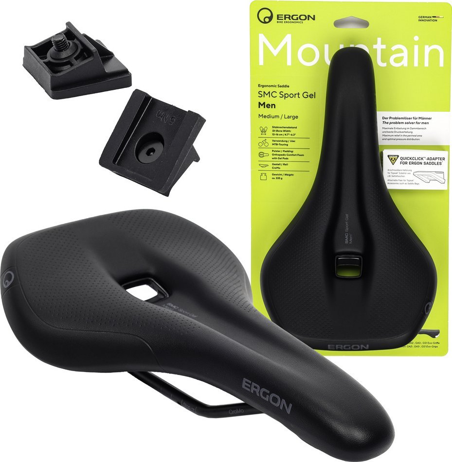 Siodełko Ergon SMC Sport Gel Men, M/L, MTB, Trail, AM