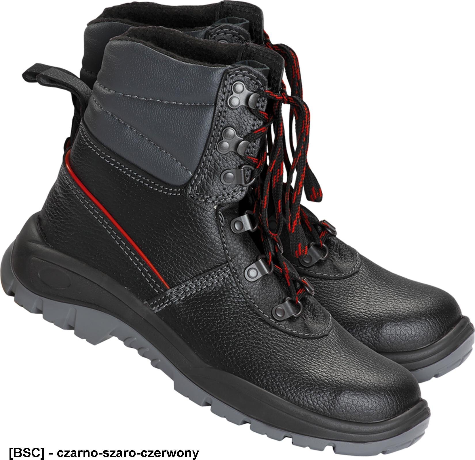 PPO Model 0154 BPPOTO0154 S3 CI SRC - ocieplany trzewik skórzany, antyelektrostatyczny, podeszwa olejo i benzynoodporna 44