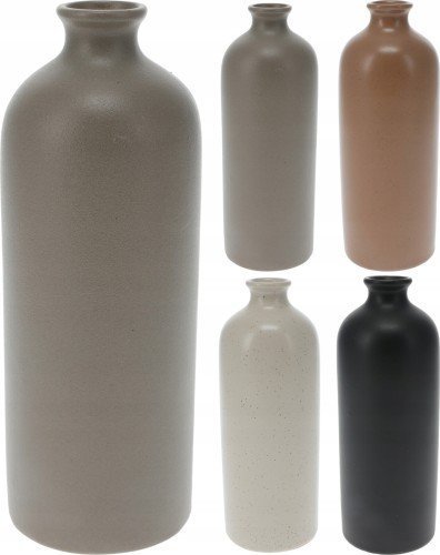 Koopman Wazon porcelanowy dekoracyjny na kwiaty 7 x 19 cm