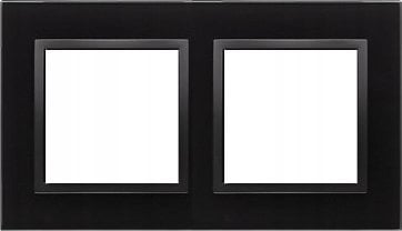 Ramka podwójna Kontakt-Simon 54 DRN2/75 wulkaniczna lawa