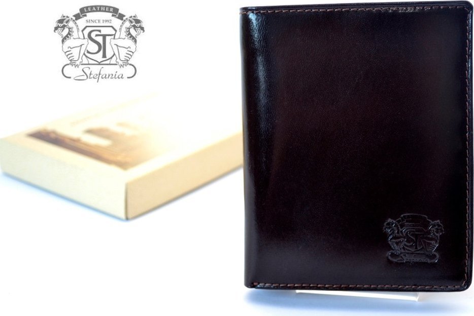 Stefania skórzane etui na karty dokumenty STEFANIA 030W 030W