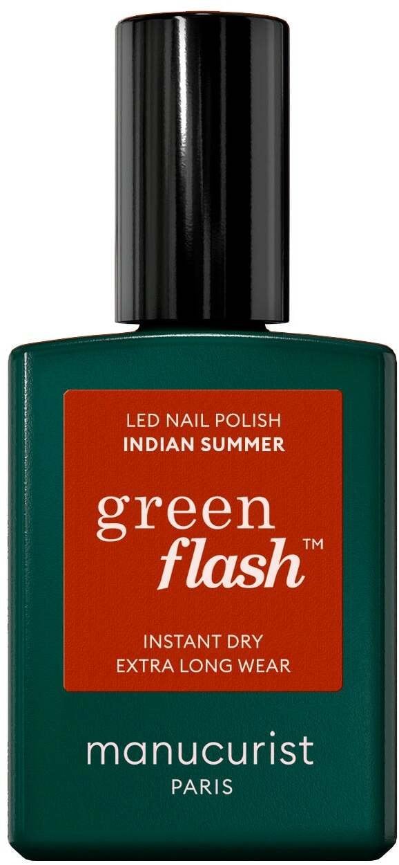 MANUCURIST_Green Flash Led Gel Nail Lacquer lakier do paznokci Indian Summer 15ml