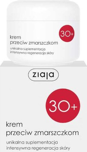 Ziaja Seria Pielęgnacyjna Krem przeciw zmarszczkom 30+ 50 ml