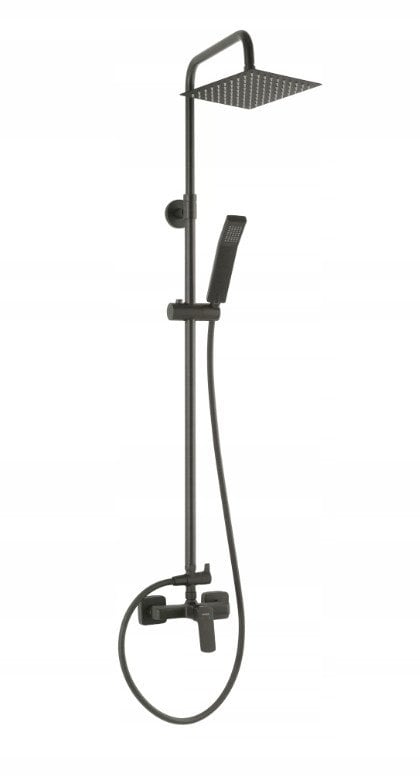 NP81-BVI7UVL-GM / FERRO / VITTO VERDELINE / DESZCZOWNIA ZESTAW NATRYSKOWY Z BAT. BVI7UVL, GUN METAL /