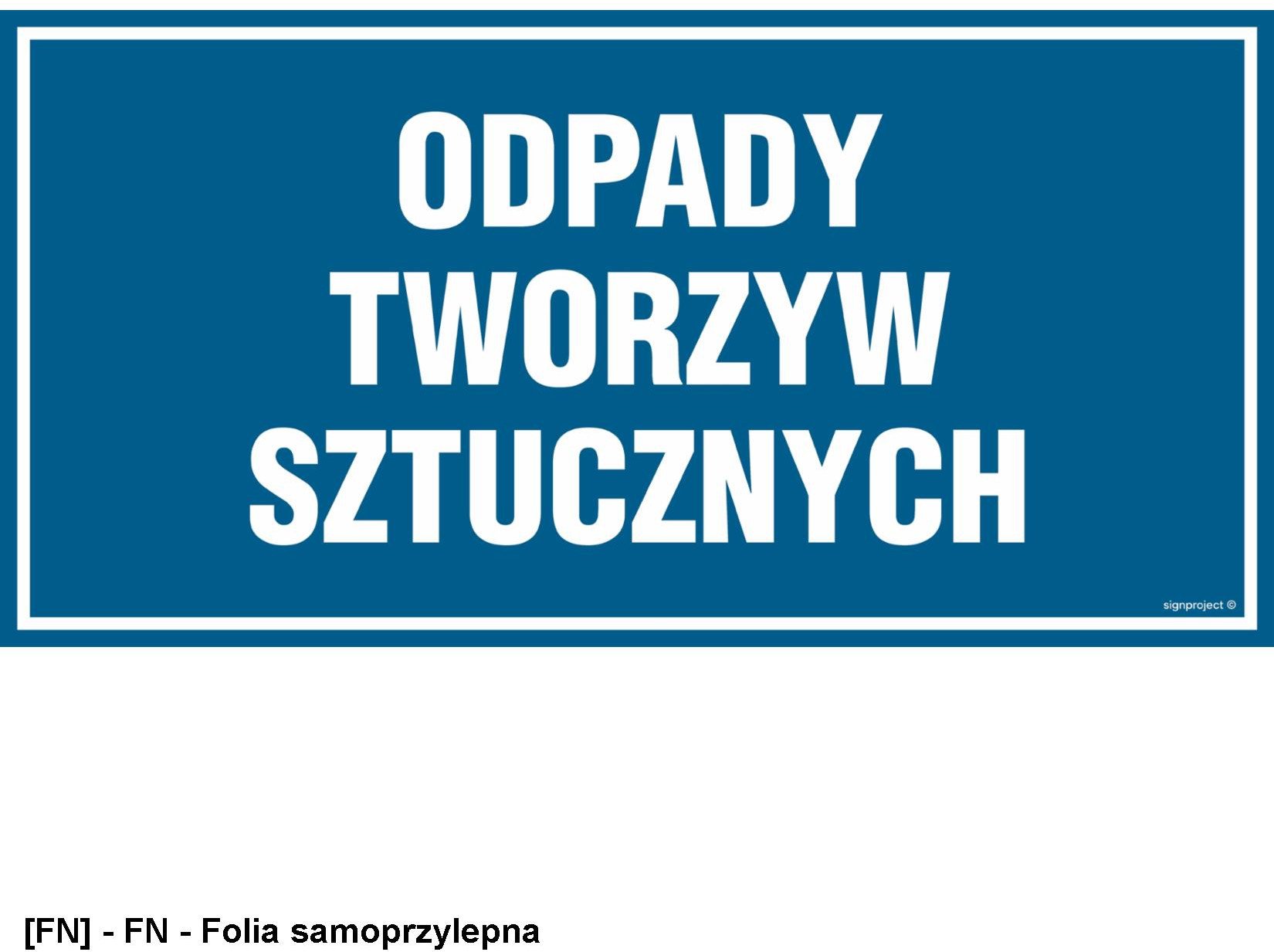 PA533 - Odpady tworzyw sztucznych 100x50