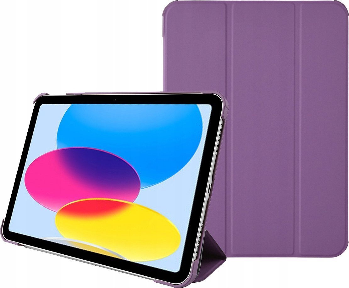 Etui na tablet Pomologic Obudowa ochronna BookCase do iPad 10.9" 10G fioletowa