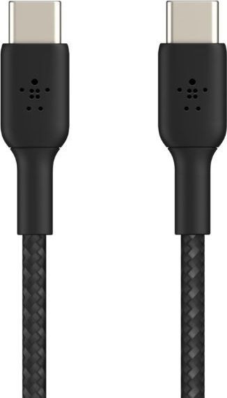 Kabel USB Belkin USB-C - USB-C 1 m Czarny (CAB004bt1MBK)