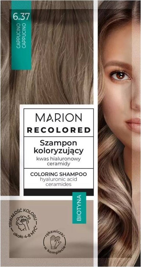 Marion Marion Recolored szampon koloryzujący 6.37 Cappucino 35ml