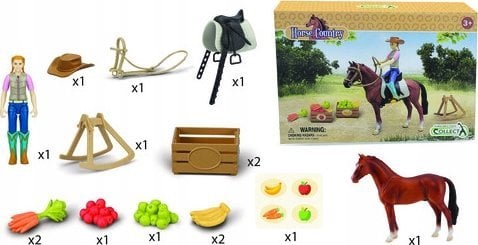 Figurka Collecta COLLECTA DŻOKEJ I AKCESORIA W OPAKOWANIU