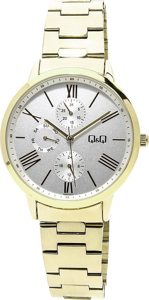 Zegarek QQ Zegarek męski QQ AA37-007 złoty