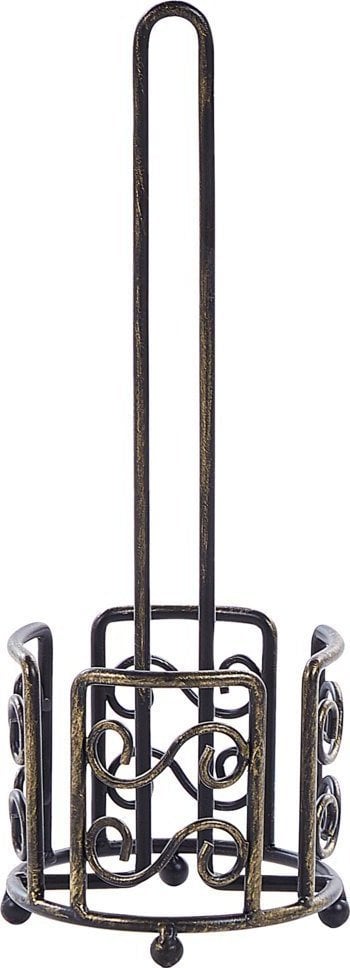 Beliani Stojak na papier zapasowy Mandi Czarny (325120 Bel)