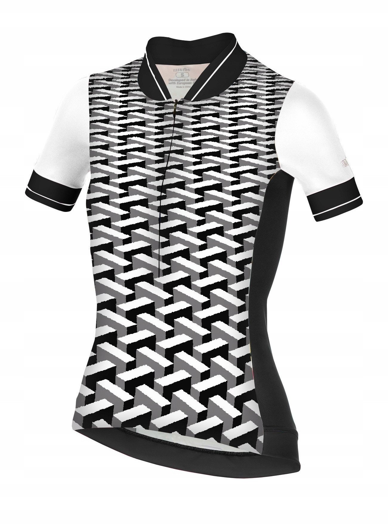 Damska koszulka rowerowa zeroRH+ Preppy W WHITE - XL