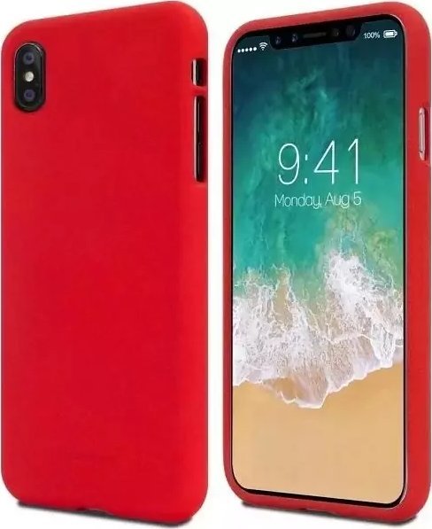 4kom.pl Etui na telefon Mercury Soft do iPhone 14 czerwony/red