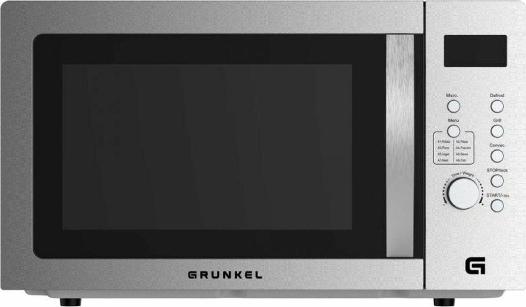 Kuchenka mikrofalowa Grunkel Mikrofalówka Grunkel MWGC-30SS 1000 W 30 L Stal