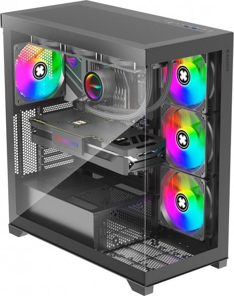 Obudowa Xilence Midi XILENCE XG171 Gleam Black X818.ARGB