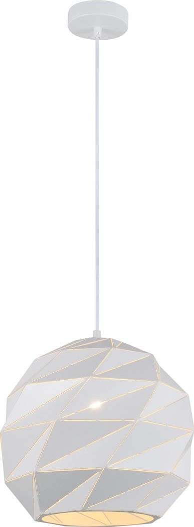 Lampa wisząca Italux Lampa wisząca biała do kuchni Italux Palermo PND-2424-1L-WH