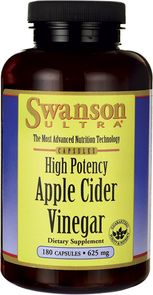Swanson Apple Cider Vinegar 180 kapsułek