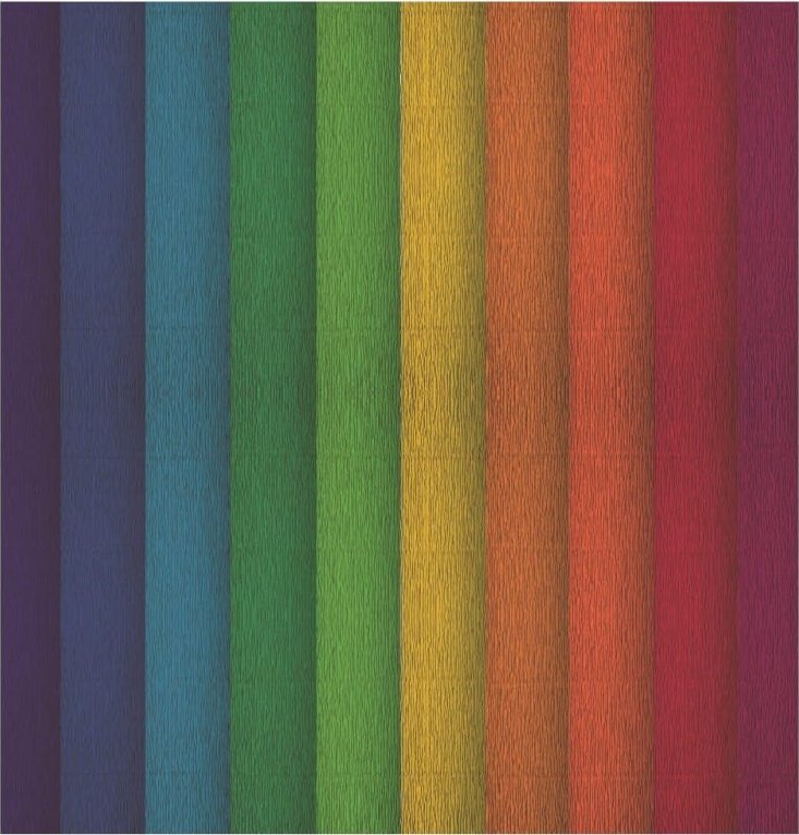 Top 2000 Bibuła TOP-2000 Creatinio zestaw tęczowy [610|12]