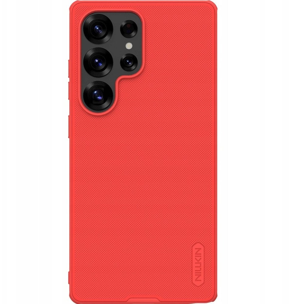 Nillkin Etui Super Frosted Shield Pro Samsung Galaxy S25 Ultra czerwony