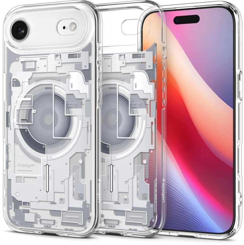 Spigen Ultra Hybrid Mag MagSafe - Etui do iPhone Air (Zero One White)
