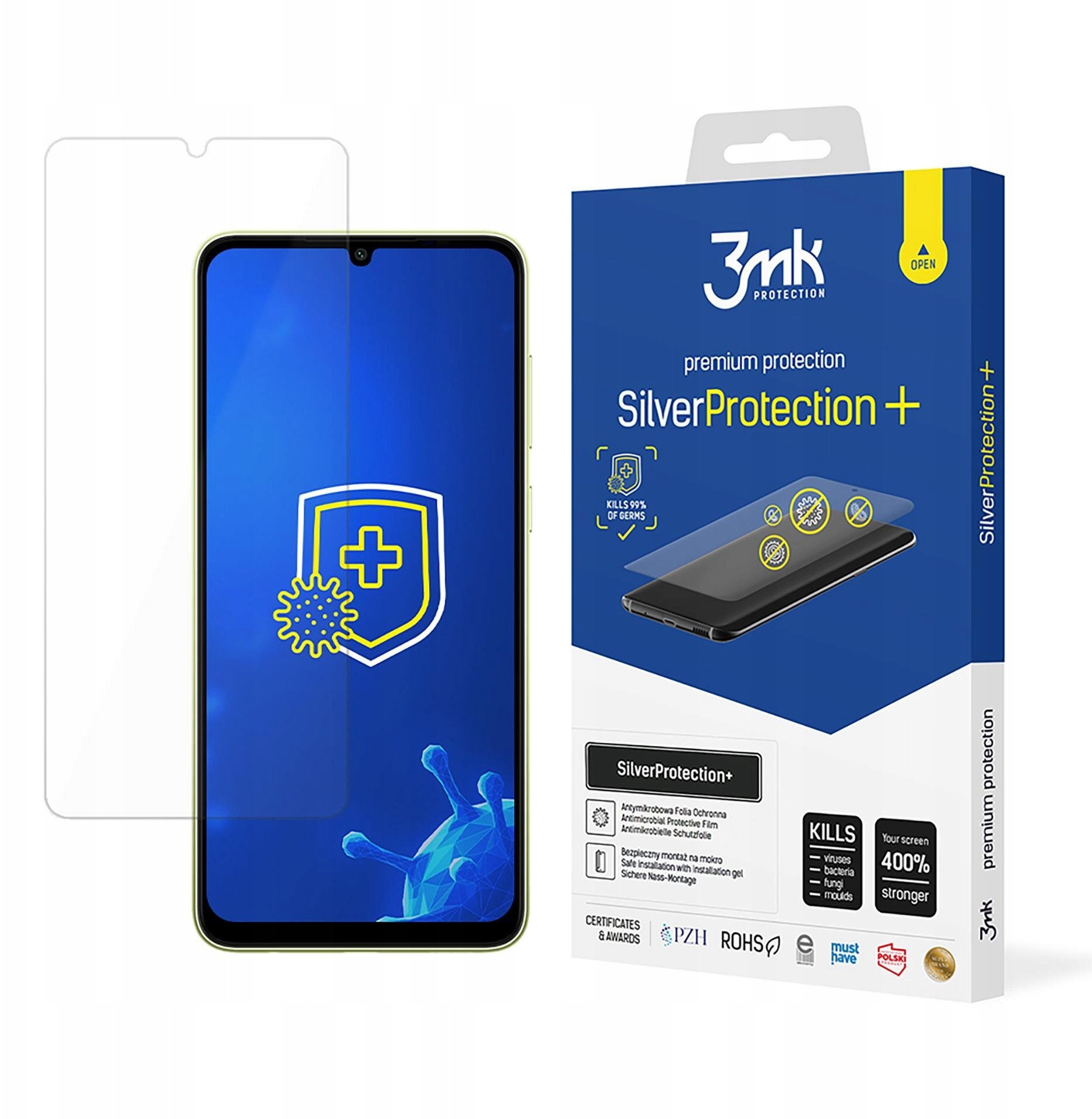 Samsung Galaxy A06 - 3mk SilverProtection+