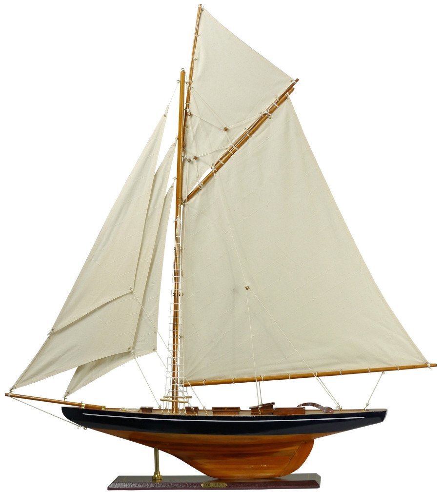 Duży model jachtu Columbia Wysokość 104cm COL