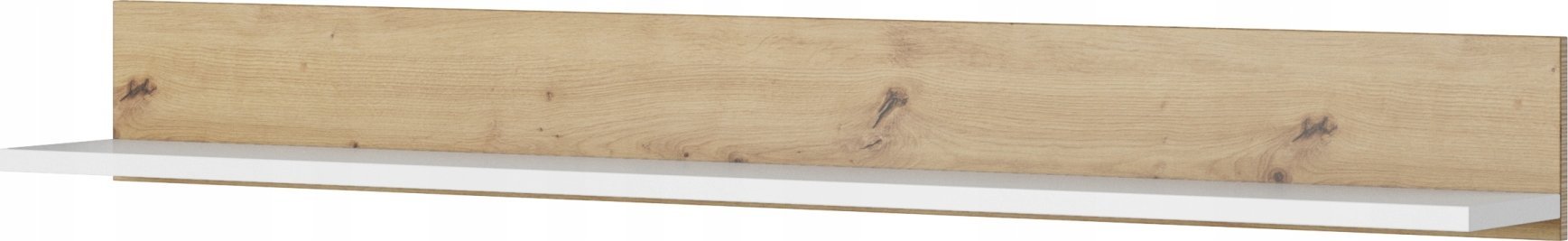 Vivaldi Meble GOBI PÓŁKA GB 11 DĄB ARTISAN/BIAŁY POŁYSK