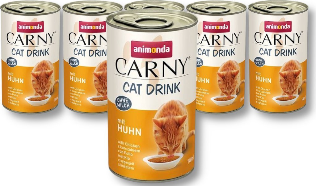 Animonda ANIMONDA Carny Cat Drink Kurczak 6x140ml