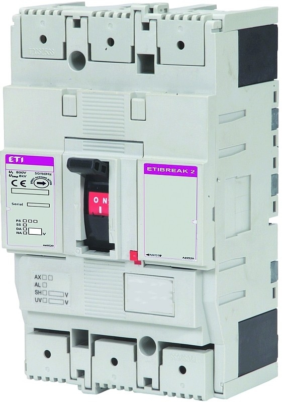 Eti-Polam Rozłącznik izolacyjny ED2 400/3 3P 400A 9kA - 004671274