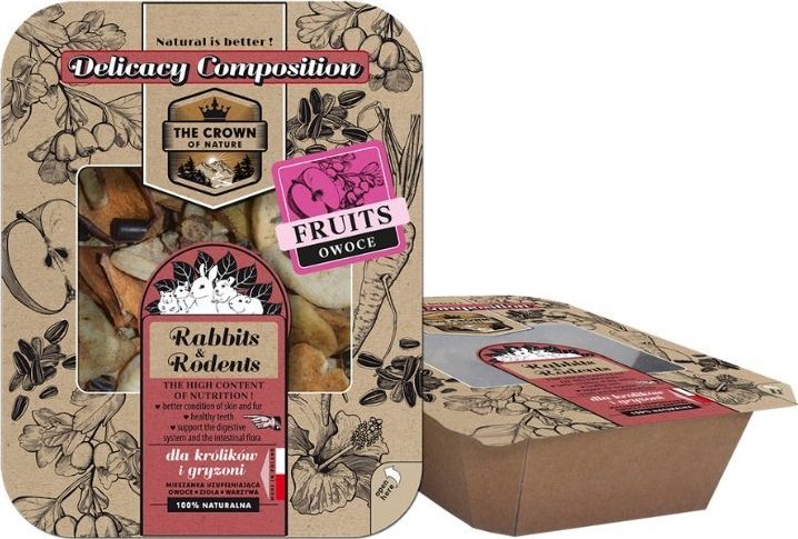 Natural-Vit KORONA NATURY - Mieszanka delicja owocowa 200g