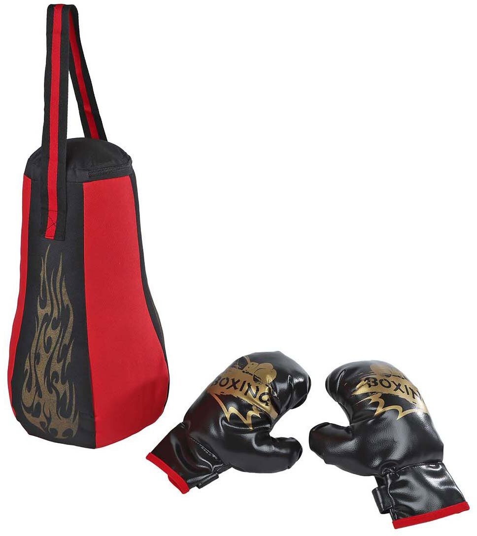 Worek bokserski 40cm z rękawicami 700480 75536