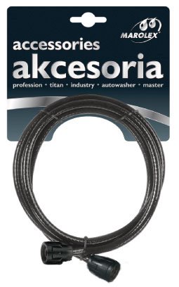 Marolex Wąż kompletny z nakrętkami 500cm do opryskiwacza Profession Plus (R011C500)