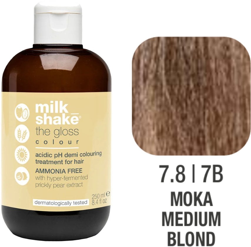 Milk Shake, The Gloss, Demi-Permanent Hair Dye, 7.8 , 60 ml For Women