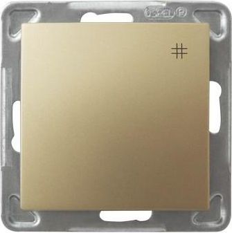 Ospel Łącznik krzyżowy Impresja złoty metalik (ŁP-4Y/m/28)