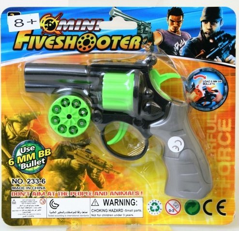 Trifox Pistolet na kapiszony i kulki MIX