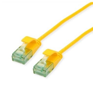 ROLINE RM UTP Data Center Patch Cord Cat.6A (Class EA), wąski, żółty, 5 m
