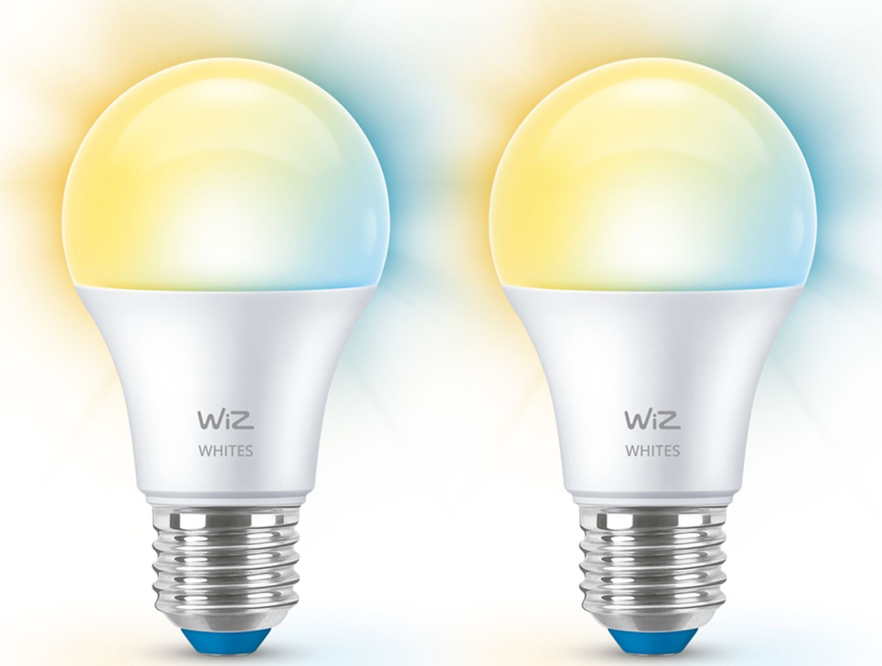 Signify WiZ White Lampe E27 Tunable 60W matt Zweierpack