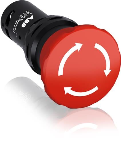 ABB Przycisk bezpieczeństwa 2NC czerwony - 1SFA619550R1051