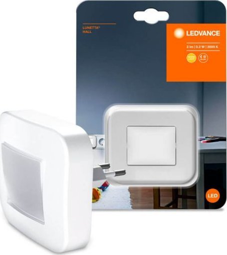 Lampka wtykowa do gniazdka Osram Ledvance Lampka Nocna LED 0,2W CZUJNIK ZMIERZCHU