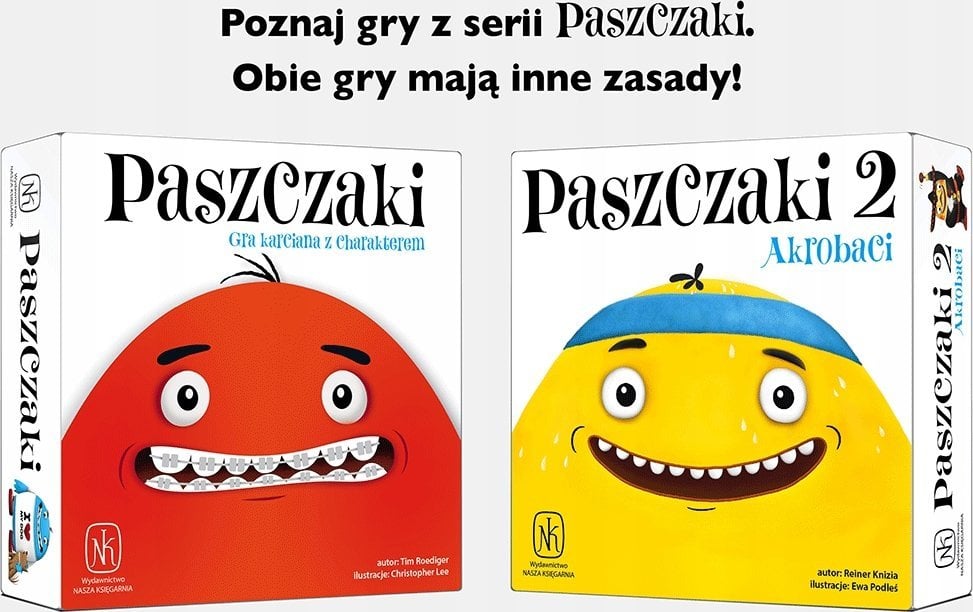 Nasza Księgarnia Gra Paszczaki 2 Akrobaci