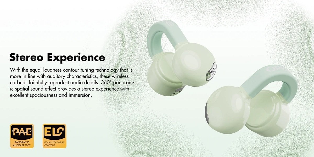 Rose Technics (ROSESELSA) OPENFREE - green - Słuchawki TWS LDAC LHDC