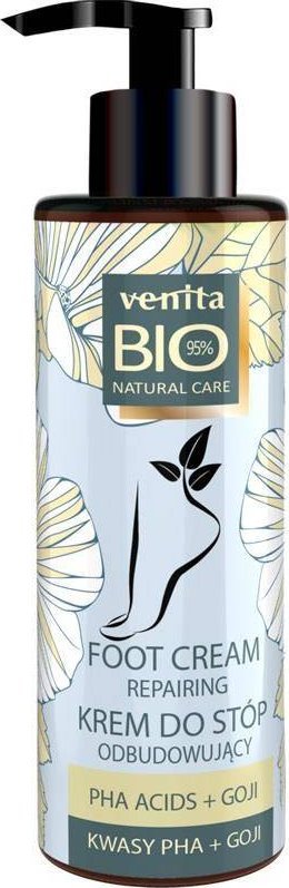 VENITA_Bio Natural Care Foot Cream odbudowujący krem do stóp z kwasami PHA i Goji 100ml