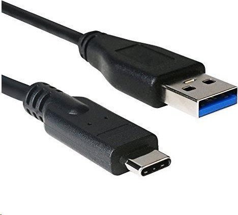 Kabel USB C-Tech USB-A - USB-C 1 m Czarny (CB-USB2C-10B)