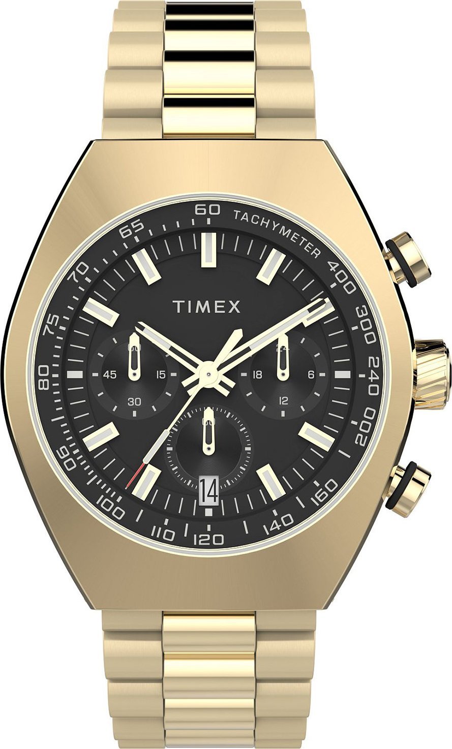 Zegarek Timex Zegarek męski Timex TW2W22100 złoty