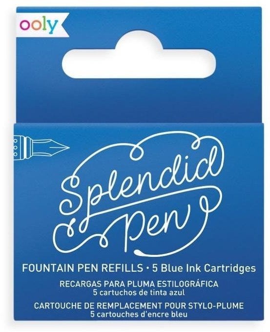 Kolorowe Baloniki Naboje uzupełniające Splendid niebieskie 5szt