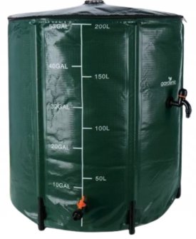 Gardenic Zbiornik na wodę deszczową 200L 60x70cm