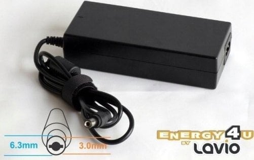 Zasilacz do laptopa Energy4U Energy4U PA09 15V / 5A (6.3x3.0mm) 75W, zasilacz do notebooka / laptopa Toshiba