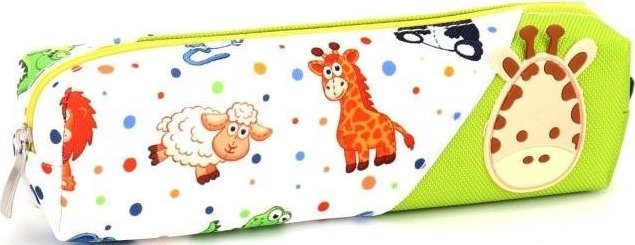 Piórnik tuba mała Zwierzaki i żyrafa