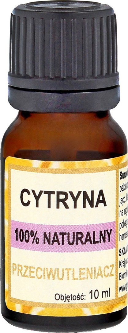 Biomika 100% Naturalny Olejek cytrynowy 10ml